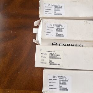 Lot of 4 Enphase COMMS-KIT-01 Wireless Communications Kit 860-00320 865-00320